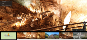 Grotte di Frasassi in Street View